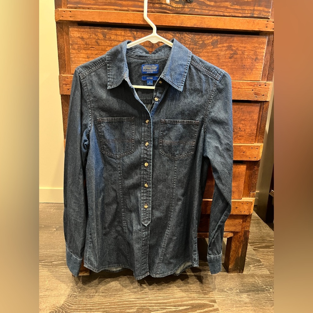 Pendleton Denim Shirt - image 1